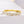 Louily Exquisite Yellow Gold Oval Cut Wedding Band