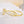 Louily Exquisite Yellow Gold Oval Cut Wedding Ring Set