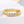 Load image into Gallery viewer, Louily Lovely Yellow Gold Two Rows Round Cut Wedding Band In Sterling Silver
