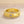 Louily Luxurious Yellow Gold Round Cut Wedding Band In Sterling Silver