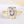 Louily Luxury Yellow Gold Crushed Ice Cushion Cut Engagement Ring In Sterling Silver