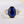 Load image into Gallery viewer, Louily Yellow Gold 3.5 Carat Blue Sapphire Oval Cut Three Stone Engagement Ring In Sterling Silver
