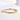 Louily Yellow Gold Channel Set Curved Half Wedding Band - louilyjewelry