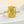 Load image into Gallery viewer, Louily Yellow Gold Elongated Cushion Cut Yellow Sapphire Engagement Ring In Sterling Silver

