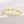 Louily Yellow Gold Half Eternity Pear Cut Wedding Band for Her In Sterling Silver