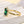 Load image into Gallery viewer, Louily Yellow Gold Halo Emerald Cut Engagement Ring In Sterling Silver
