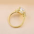 Louily Pear Cut Simulated Diamond Engagement Ring In Sterling Silver - louilyjewelry