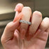 Louily Fashion Infinity Women's Wedding Band In Sterling Silver - louilyjewelry