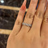 Louily Fashion Infinity Women's Wedding Band In Sterling Silver - louilyjewelry