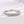 Louily White Gold Double Halo Round Cut Women's Wedding Band In Sterling Silver